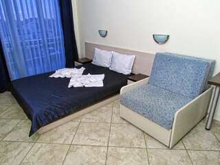 Отель Afrodita Hotel Синеморец Двухместный номер с 1 кроватью или 2 отдельными кроватями и видом на море-8